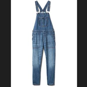 NWT GAP Relax Denim Overall in Medium Indigo Size XS/P Petite